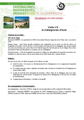 la chataigneraie Book