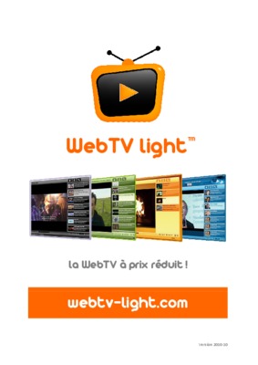comment creer une webtv Book