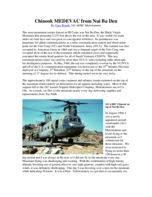 medevac Book