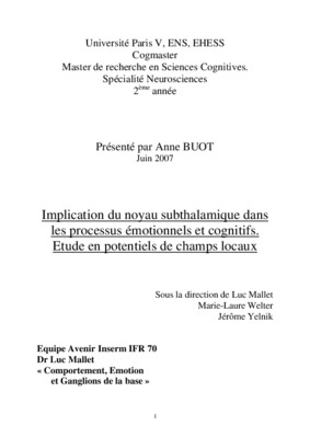 subthalamique Book