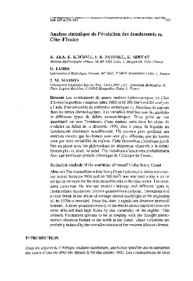 caracteristiques des domaines morphoclimatiques Book