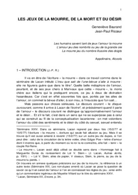mourre Book