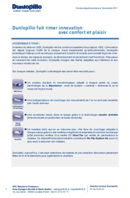 dunlopillo Book