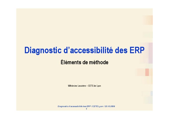 diagnostic accessibilite dde Book