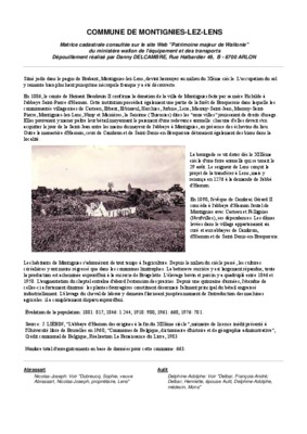 montignies sur roc Book
