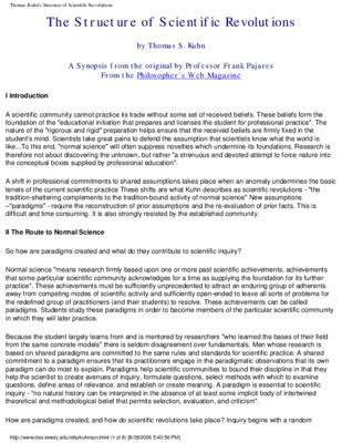 thomas kuhn Book