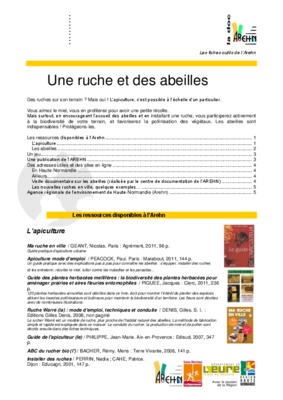 les abeilles et la ruche mixte Book