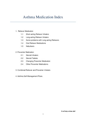 asthma Book