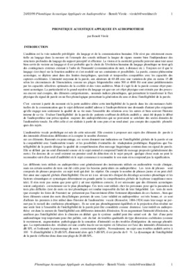evaluation audioprothese Book