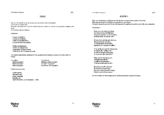 salaire metteur en scene opera Book
