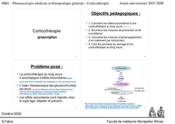 corticotherapie prolongee Book