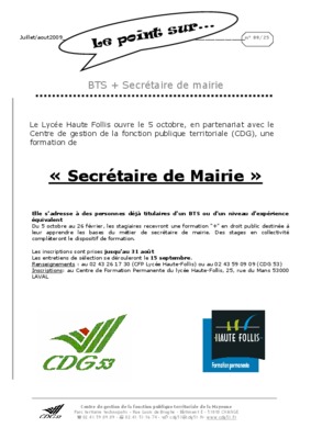 secretaire de mairie Book