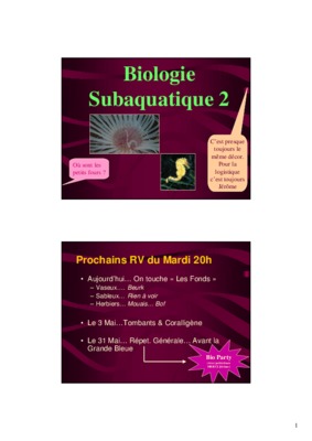 subaquatique Book