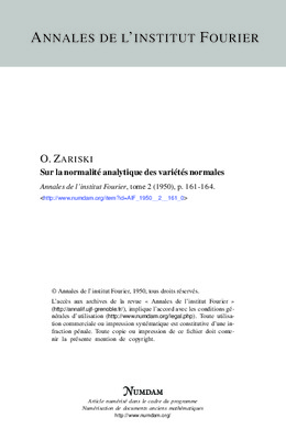 zariski Book
