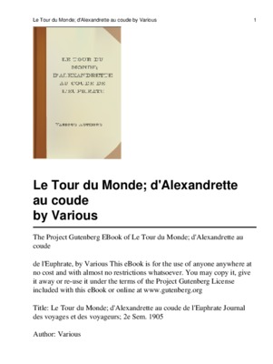 alexandrette Book