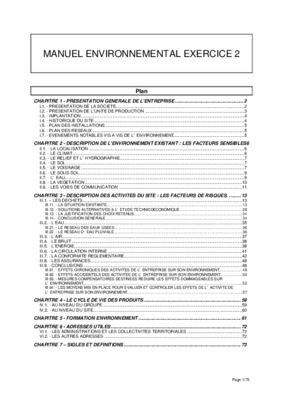 manuel de formation sur l_etude d_impact environnemental Book