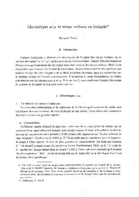 le temps selon gustave guillaume Book
