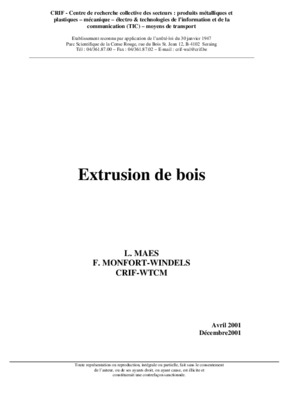 vis extrusion et degazage Book