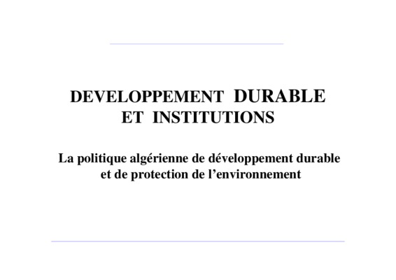 la politique algerienne Book