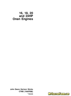 moteur onan Book