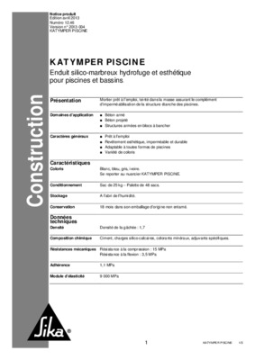 sika special piscine Book