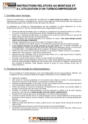 tp turbocompresseur Book