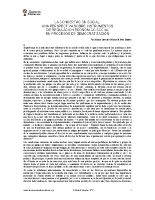 concertacion Book