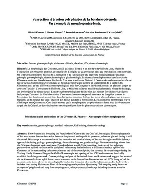 bulletin de la societe geologique de france november 2010 v 181 p 565 581 Book