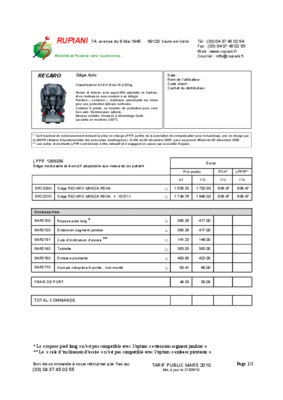 recaro xlr Book