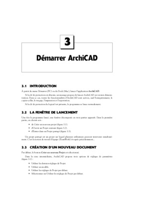 demarrer un projet archicad Book