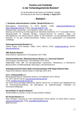 betzdorf Book