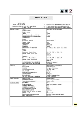 honda nx125 Book