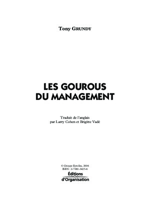 gourous Book