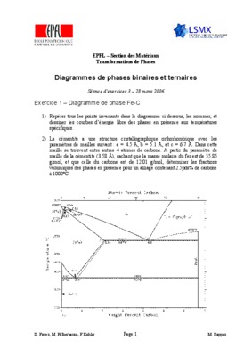 diagrammes de phases binaires Book