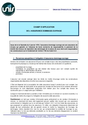 declaration dommage ouvrage Book