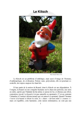 le kitsch Book