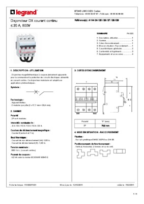 realisation d_un disjoncteur alimentation par courant continu Book