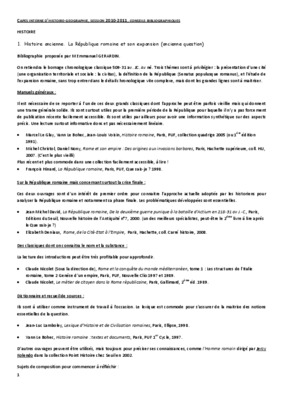 controle histoire republique romaine Book