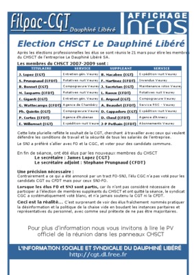 lettre d inscription election au chsct Book
