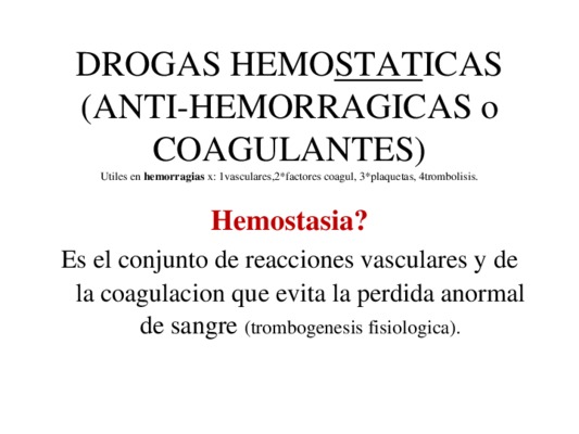coagulantes Book
