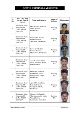 arrested Book