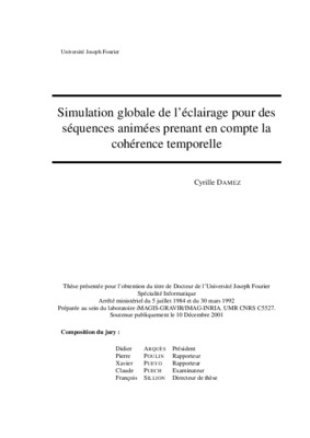 memoire simulation globale fle Book