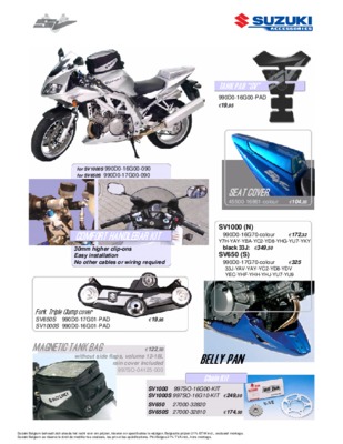 manuel suzuki sv1000 s Book