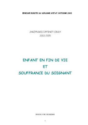 tfe souffrance soignant Book