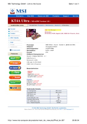 kt4 ultra ms 6590 fr Book