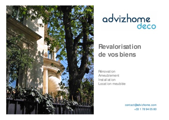 brochure deco Book