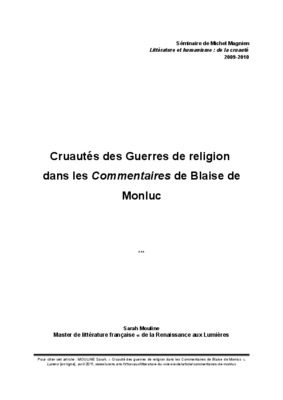 cruautes Book