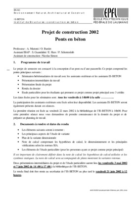projet et construction des ponts Book