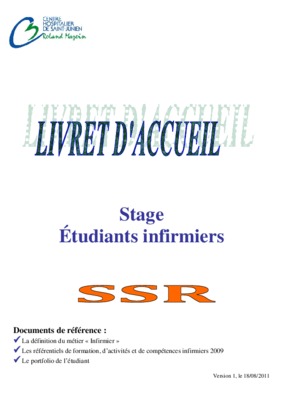les problemes lies au stage des etudiants infirmiers Book