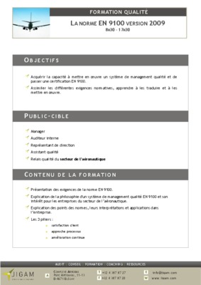 model de manuel qualite d_entreprise en 9100 version 2009 Book